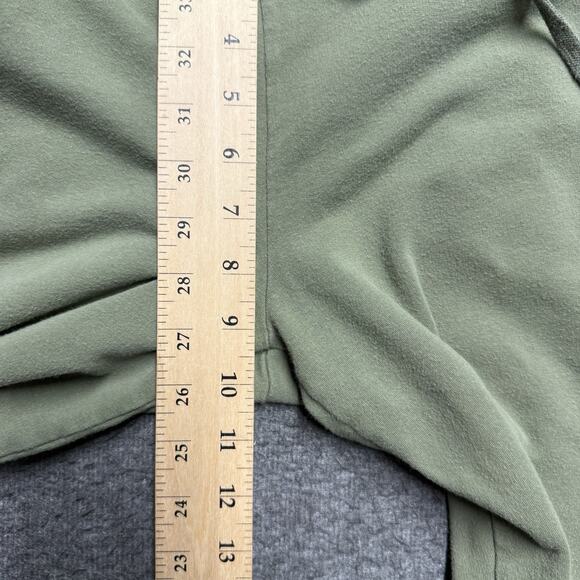 LL Bean Sweatpants Lounge Womens Small Petite Green Drawstring Relaxed Fit - Picture 6 of 7
